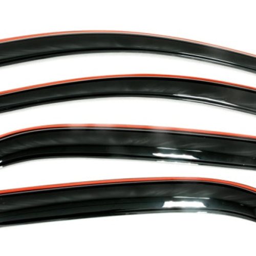 AVS 2018 Jeep Wrangler Unlimited (4-Door) Ventvisor In-Channel Window Deflectors 4pc – Smoke
