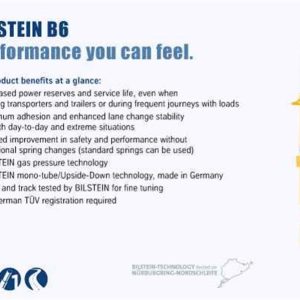 Bilstein B6 15-17 Jeep Renegade Front Left Twintube Strut Assembly