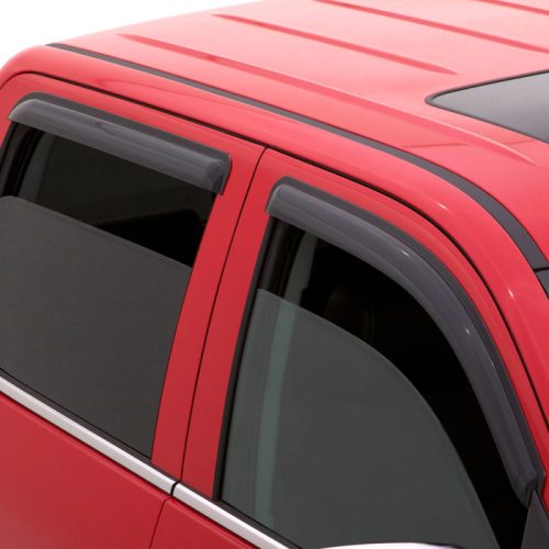 AVS 2018 Jeep Wrangler Unlimited (4-Door) Ventvisor Outside Mount Window Deflectors 4pc – Smoke