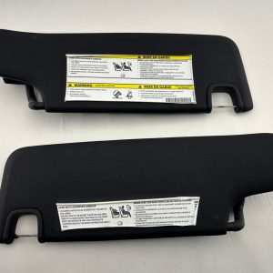 2010-2018 Jeep Wrangler JK Sun Visors / Pair / Black / JK018