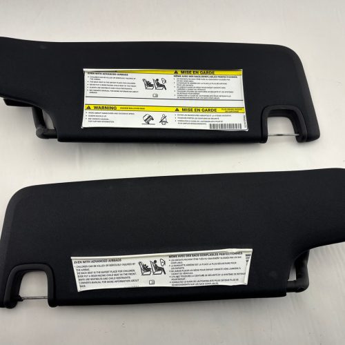 2010-2018 Jeep Wrangler JK Sun Visors / Pair / Black / JK018