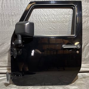 2011-2018 Jeep Wrangler JK Unlimited 4DR Driver Front Door / Black Clearcoat JK018