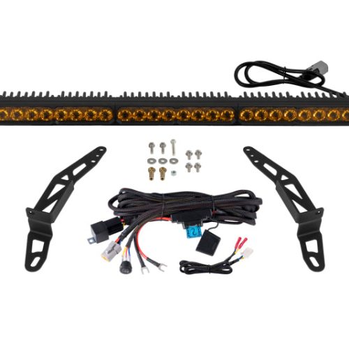 Diode Dynamics Jeep 2018 SS30 Bumper LED Kit Sport Yellow Combo