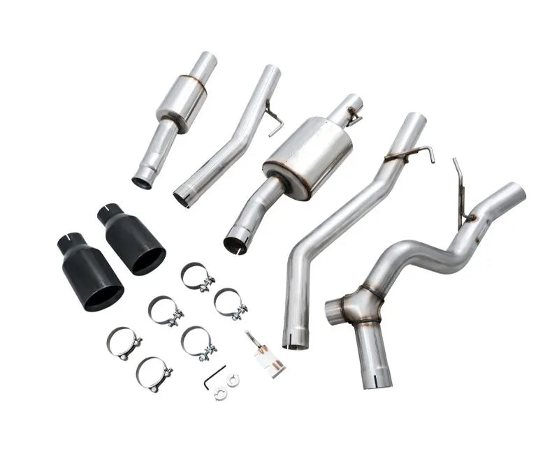 Awe Tread Edition Catback Dual Exhaust for Jeep JT 3.6L Diamond Black Tips 3015 33101 - Image 10