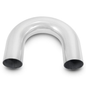 2" O.D. Aluminum U-Bend Polished by Vibrant Performance