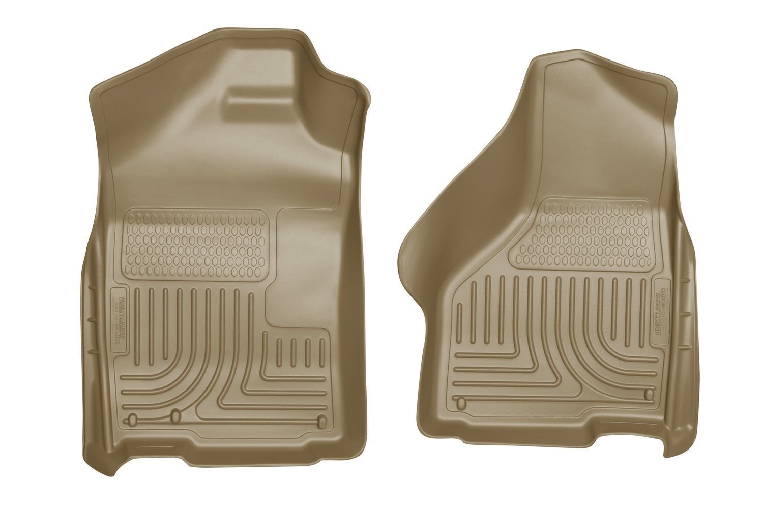 2003-2012 Dodge Ram 1500/2500/3500 Series Regular/Quad Cab WeatherBeater Tan Floor Liners by Husky Liners (18033)