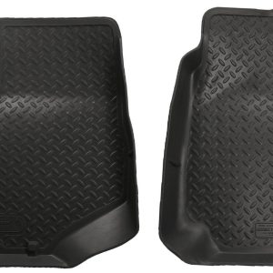 2002-2008 GM Trailblazer/Bravada/Envoy/05-08 Saab 9-7X Classic Style Black Floor Liners by Husky Liners (32001)