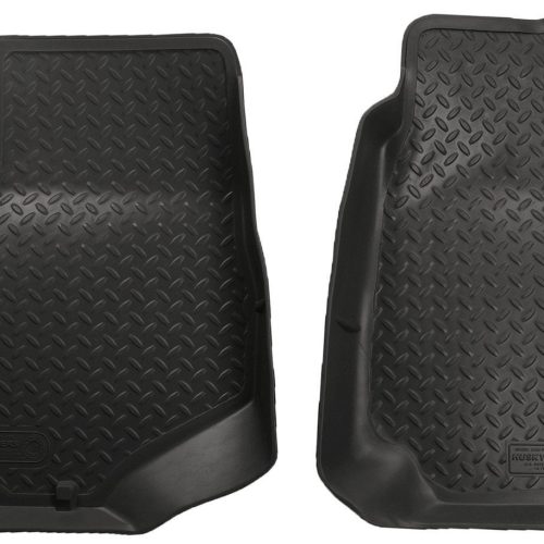 2002-2008 GM Trailblazer/Bravada/Envoy/05-08 Saab 9-7X Classic Style Black Floor Liners by Husky Liners (32001)