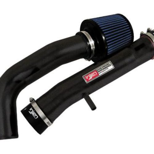 2003-2008 Nissan Murano 3.5L V6 only Wrinkle Black Power-Flow Air Intake System by Injen (PF1994WB)