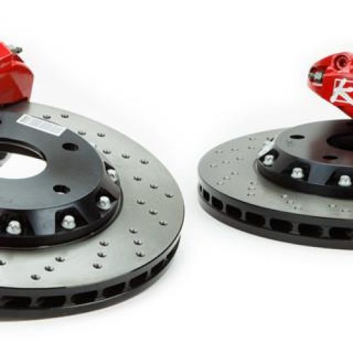 2003-2012 RX-8 SuperComp 8 Piston Rear Big Brake System by Ksport