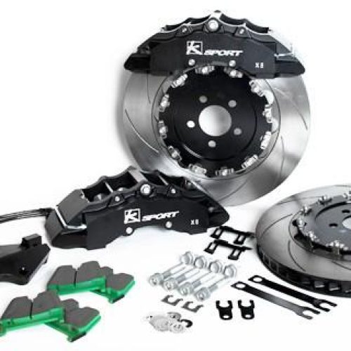 1995-1999 323F SuperComp 8 Piston Front Big Brake System by Ksport