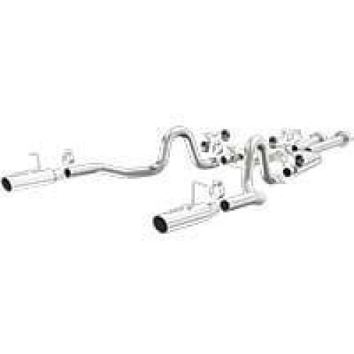 1994-1998 Ford Mustang SVT Cobra Cat Back Exhaust; Dual Split Rear Exit by Magnaflow (15638)