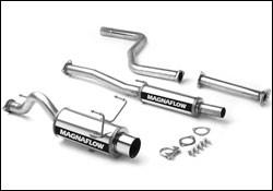 1996-2000 Honda Civic 3Dr Cat Back Exhaust; Single Rear Exit by Magnaflow (15643)