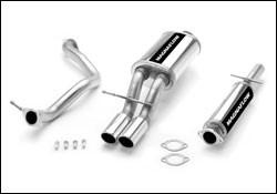 1998-2011 VW Beetle/Golf Cat Back Exhaust; Dual Split Rear Exit by Magnaflow (15648)