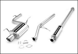 1998-2000 Honda Accord Cat Back Exhaust; Single Rear Exit by Magnaflow (15690)