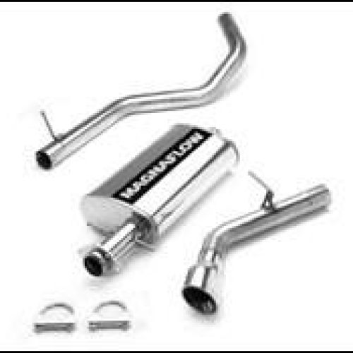 2003-2006 Lincoln Navigator Cat Back Exhaust; Single Passenger Side Rear Exit by Magnaflow (15872)