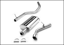 2003-2006 Lincoln Navigator Cat Back Exhaust; Single Passenger Side Rear Exit by Magnaflow (15872)