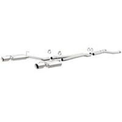 2004-2005 Cadillac CTS-V Cat Back Exhaust; Dual Split Rear Exit by Magnaflow (16636)