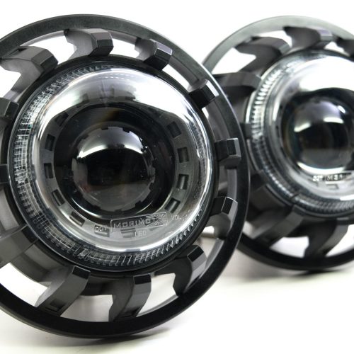 Morimoto Morimoto SUPER7 2 0 Heads Set Jeep Wrangler JK 07-17 w/o OEM LED Headlights LF515