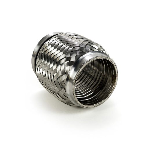 System1 Designs 2.5″ 304 Stainless Straight Interlock Liner Flex Coupler 4″ Length