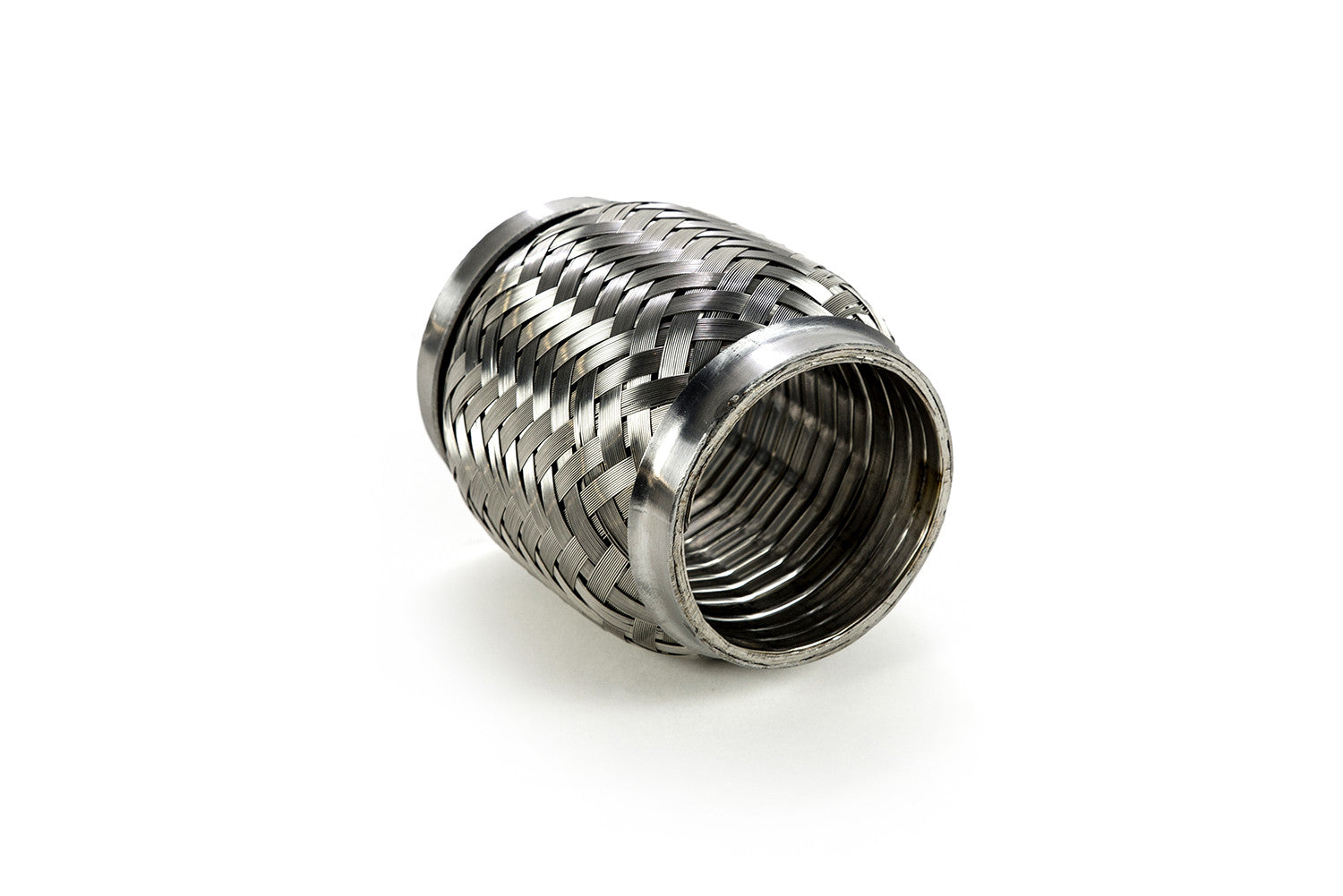 System1 Designs 2.5" 304 Stainless Straight Interlock Liner Flex Coupler 4" Length