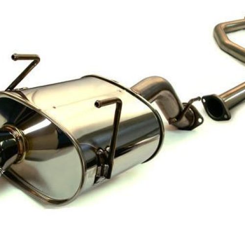 1996-2000 Honda Civic Hatchback Medallion Touring Catback Exhaust by Revel (T70018R)