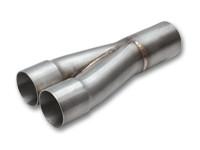 2-1 S.S. Merge Collectors (2.5" Inlet ID, 3.5" Merge Outlet OD)-Sold Individually by Vibrant Performance